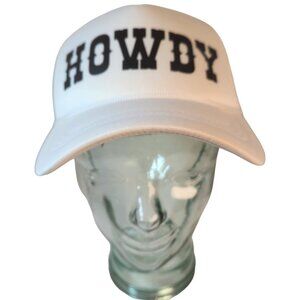 Retro Nation Trucker Hat ‘HOWDY’ Snapback Never Worn